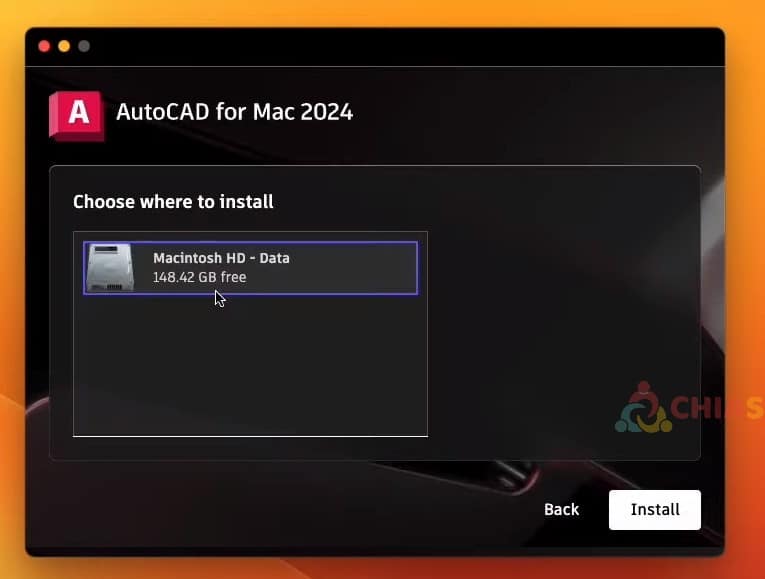 autocad 2024 ban quyen native mac m1 m2 1