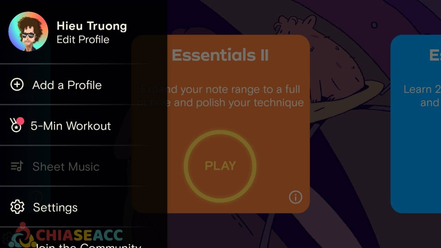 Tài khoản Simply Piano Premium giá rẻ trên IOS và Android
